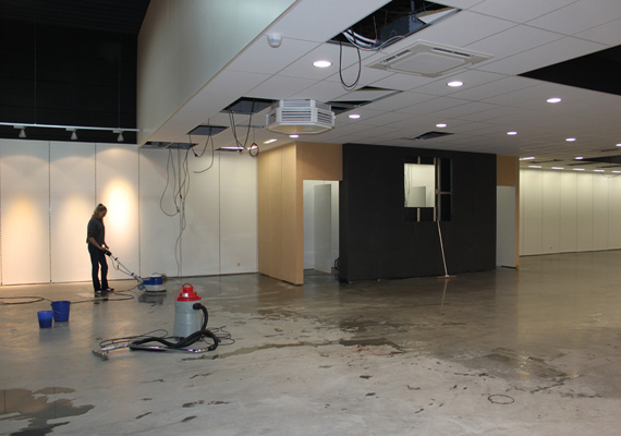 Nettoyage fin de chantier à Casablanca Maroc 